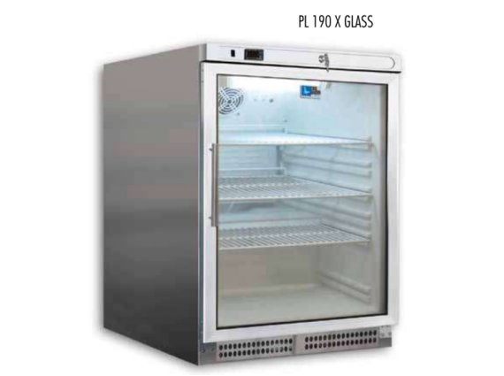 Vetrina refrigerata multiuso mod. PL 190 PTX GLASS
